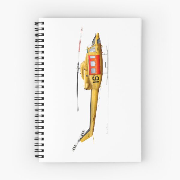 Item preview, BELL 412 VH-AHH NSCA 1986 designed and sold by Grubby Fingers Aircraft Illustration.