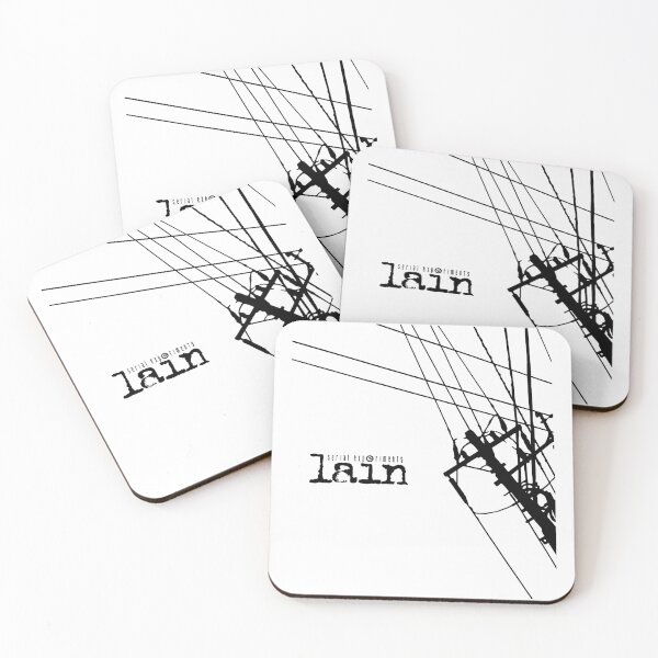 Item preview, Serial experiments Lain - Power Lines (black print) designed and sold by R-A Designs.