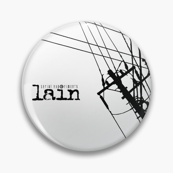 Item preview, Serial experiments Lain - Power Lines (black print) designed and sold by R-A Designs.