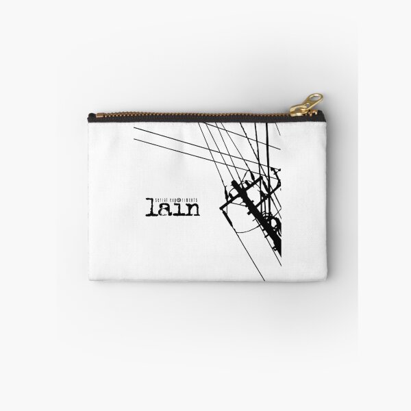 Item preview, Serial experiments Lain - Power Lines (black print) designed and sold by R-A Designs.