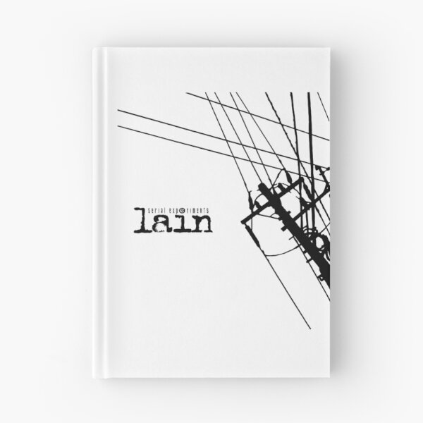 Item preview, Serial experiments Lain - Power Lines (black print) designed and sold by R-A Designs.