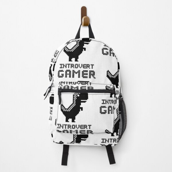 Item preview, Introvert Gamer Pixel Dino Gaming designed and sold by Chromaluxe.