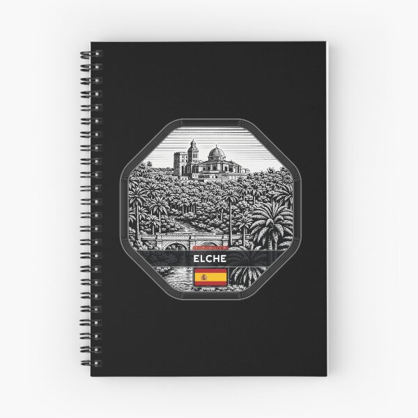 Item preview, Elche Spain Linocut Style  designed and sold by Thistle-TShop.