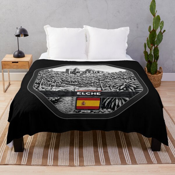 Item preview, Elche Spain Linocut Style  designed and sold by Thistle-TShop.