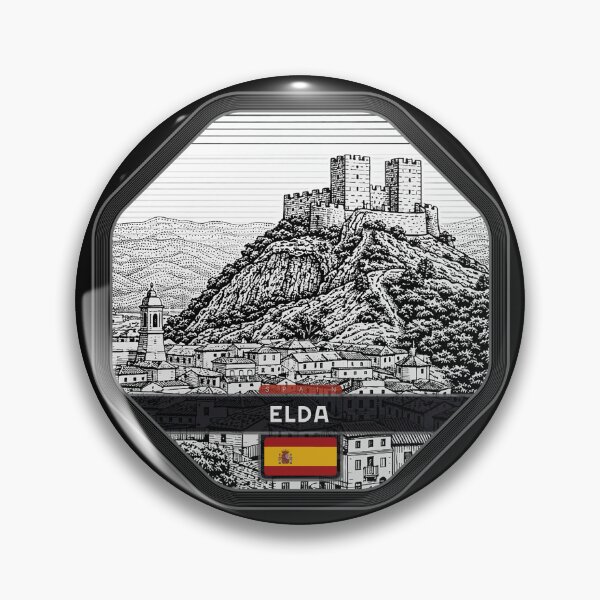 Item preview, Elda Spain Linocut Style  designed and sold by Thistle-TShop.