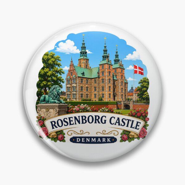 Item preview, Rosenborg Castle, Denmark designed and sold by Myra365Art.