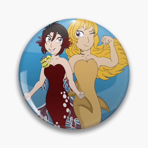 Item preview, RWBY Ruby and Yang Mermay designed and sold by RaineOfAuroria.