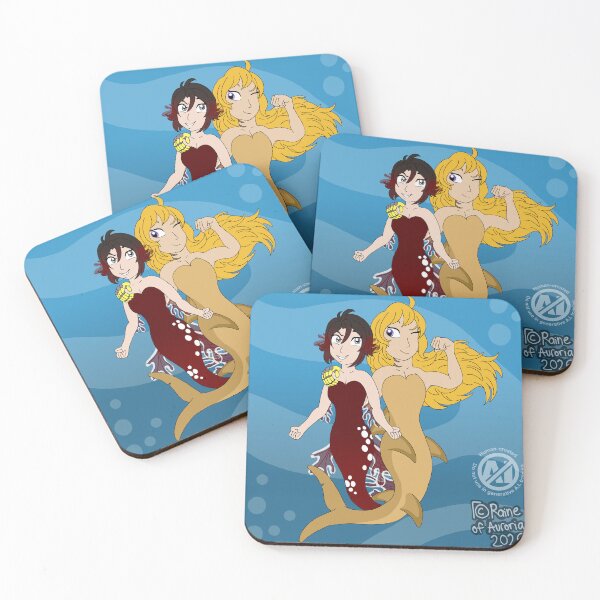 Item preview, RWBY Ruby and Yang Mermay designed and sold by RaineOfAuroria.