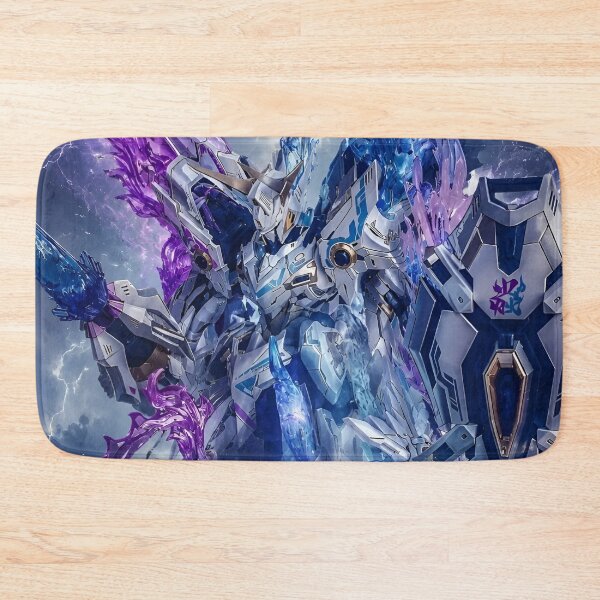 Item preview, Celestial Gundam Ascension – Epic Cosmic Mobile Suit Mecha Warrior Anime Sci-Fi Art designed and sold by Dyan4.