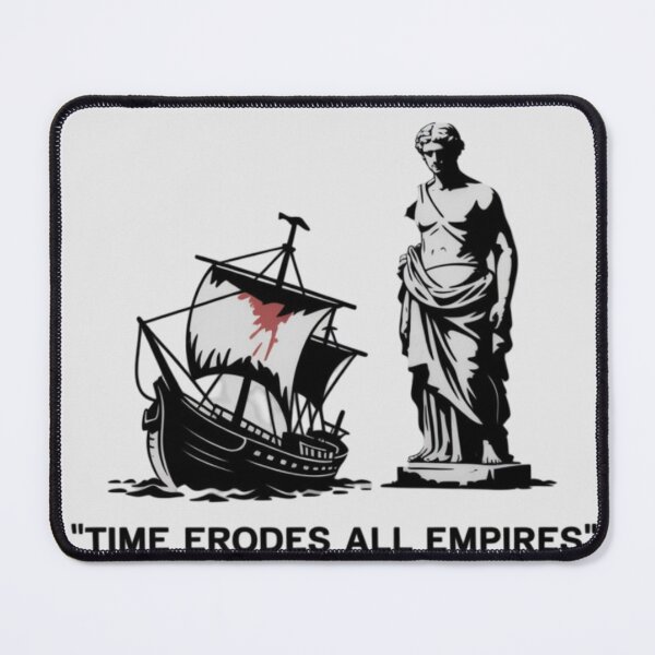 Item preview, Banksy - Time erodes all empires designed and sold by 123ks.
