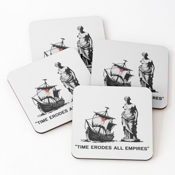 Item preview, Banksy - Time erodes all empires designed and sold by 123ks.
