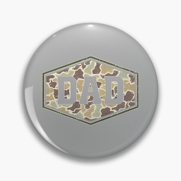 Item preview, Retro Old School Camo Dad Pocket Camouflage Dad Fathers Day designed and sold by GreggRoss.
