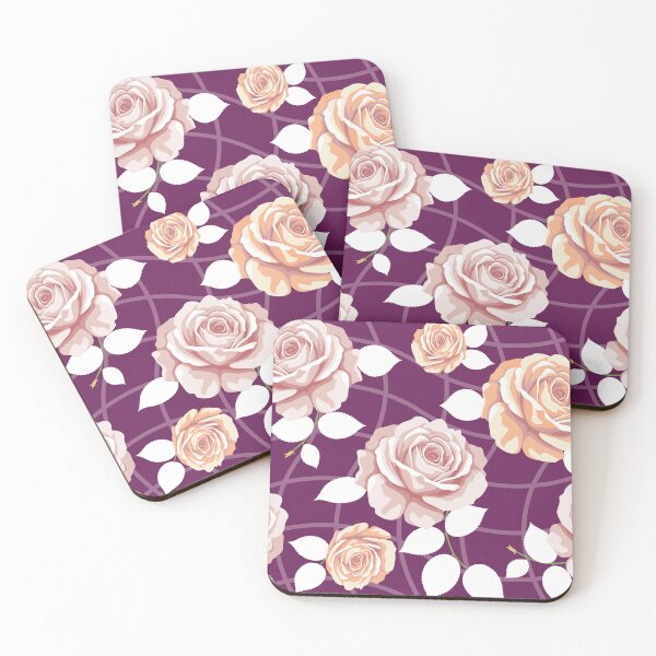Item preview, Roses Pattern Art designed and sold by Ayesha Saleem.