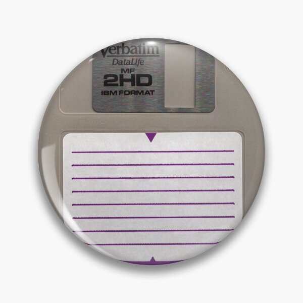 Item preview, 3.5" Floppy Disk gray designed and sold by deep-sea-birds.