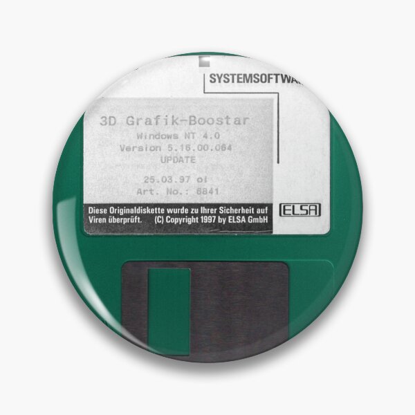 Item preview, 3.5" Floppy Disk green w. label designed and sold by deep-sea-birds.