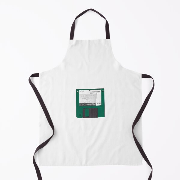 Item preview, 3.5" Floppy Disk green w. label designed and sold by deep-sea-birds.