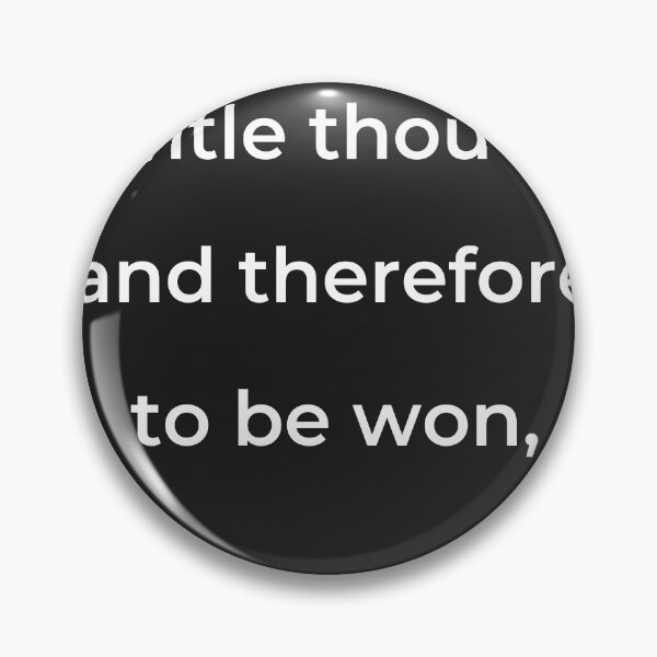 Item preview, "Gentle thou art, and therefore to be won," - print white designed and sold by ariksworld.