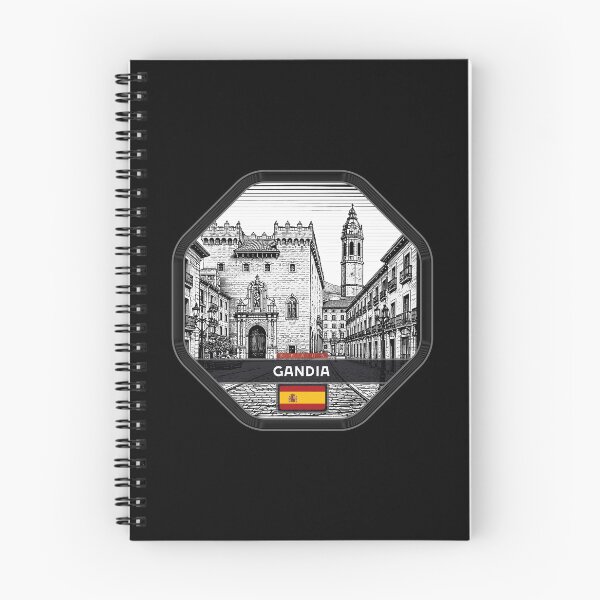Item preview, Gandia Spain Linocut Style  designed and sold by Thistle-TShop.