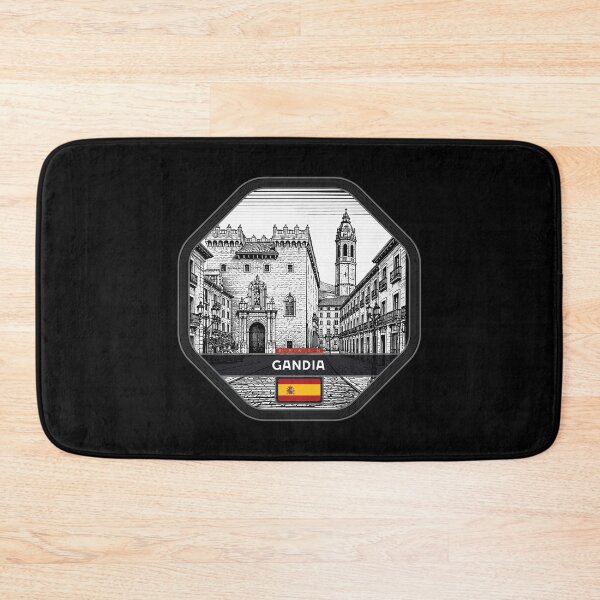 Item preview, Gandia Spain Linocut Style  designed and sold by Thistle-TShop.