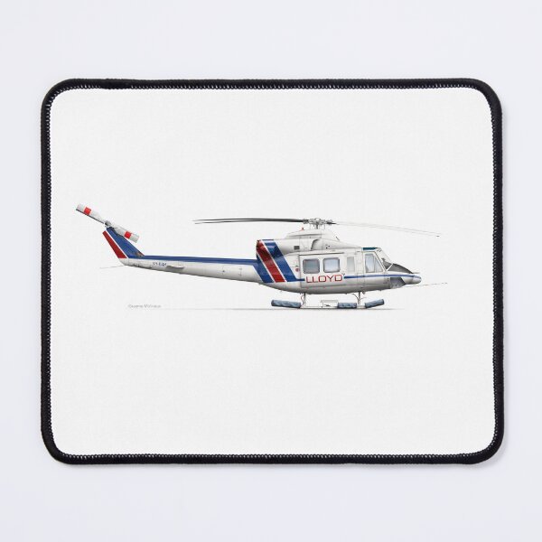 Item preview, BELL 412 VH-BZH LLOYD 1986 designed and sold by Grubby Fingers Aircraft Illustration.