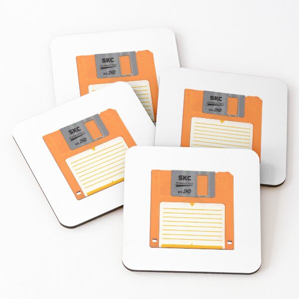 Item preview, 3.5" Floppy Disk orange designed and sold by deep-sea-birds.
