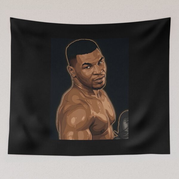 Item preview, mike tyson vector Illustration designed and sold by Boruto1231.