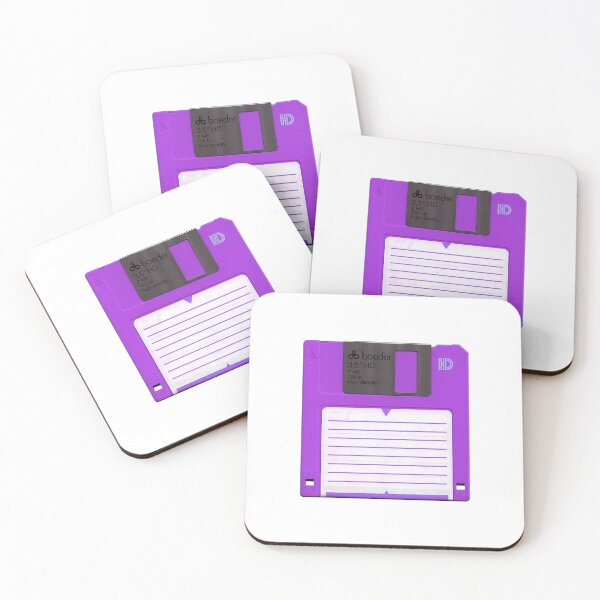 Item preview, 3.5" Floppy Disk pink designed and sold by deep-sea-birds.