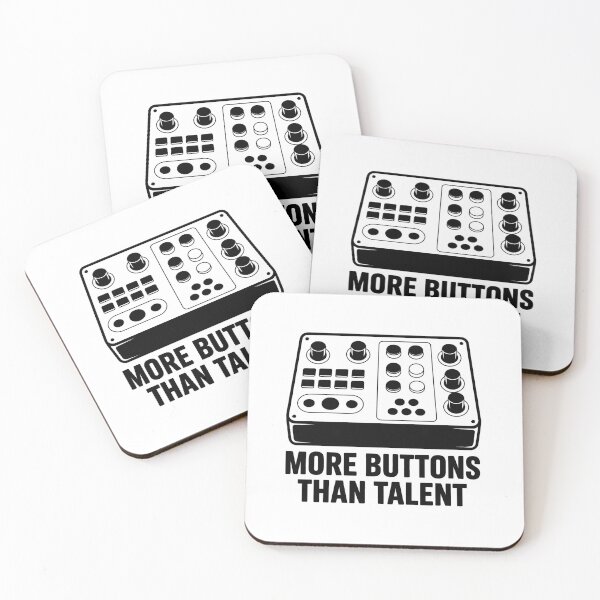 Item preview, More Buttons Than Talent designed and sold by GarageGraphics.