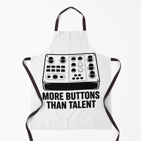 Item preview, More Buttons Than Talent designed and sold by GarageGraphics.