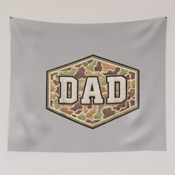 Item preview, Retro Old School Camo Dad Vintage Camouflage Dad Fathers Day designed and sold by GreggRoss.