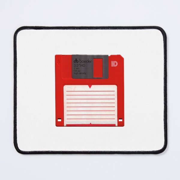 Item preview, 3.5" Floppy Disk red designed and sold by deep-sea-birds.