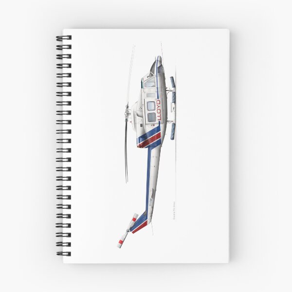 Item preview, BELL 412 VH-BZH LLOYD 1986 designed and sold by Grubby Fingers Aircraft Illustration.