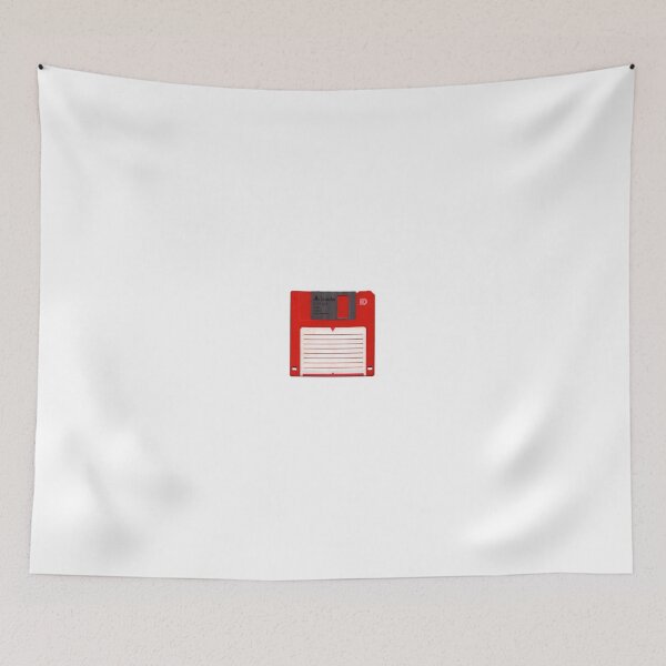 Item preview, 3.5" Floppy Disk red designed and sold by deep-sea-birds.