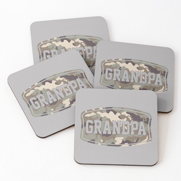 Item preview, Retro Old School Camo Grandpa Pocket, Camouflage Dad Fathers designed and sold by GreggRoss.