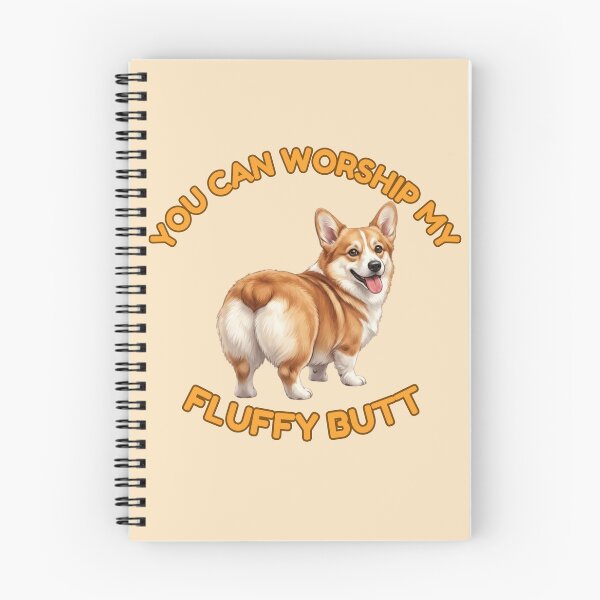 Item preview, You Can Worship My Fluffy Butt – Funny Golden Corgi Meme designed and sold by DailyStruggleCo.