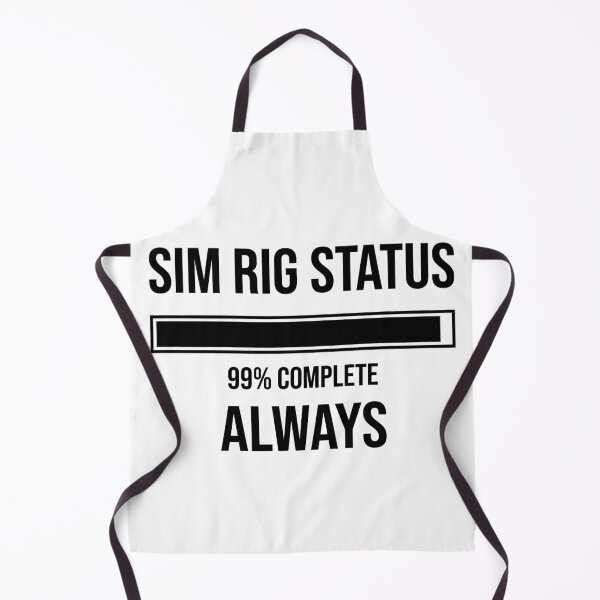 Item preview, Sim Rig Status: 99% Complete – Always designed and sold by GarageGraphics.