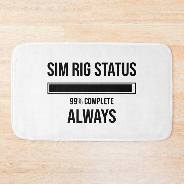 Item preview, Sim Rig Status: 99% Complete – Always designed and sold by GarageGraphics.