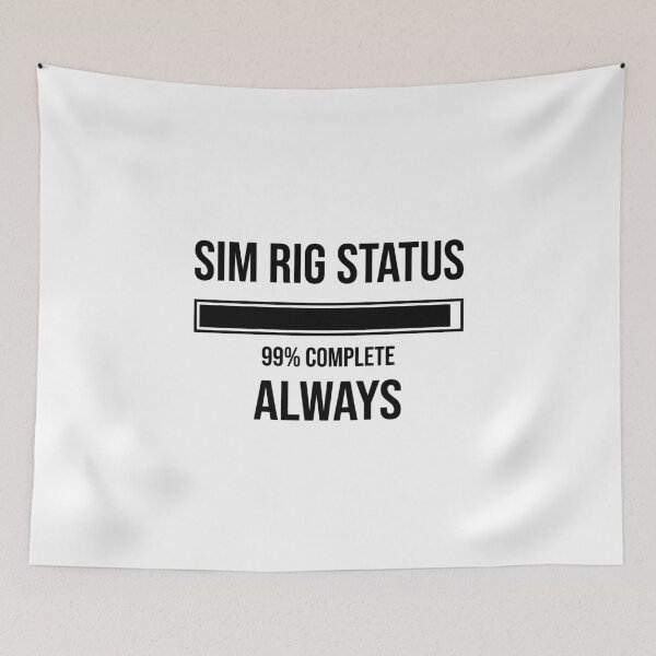 Item preview, Sim Rig Status: 99% Complete – Always designed and sold by GarageGraphics.
