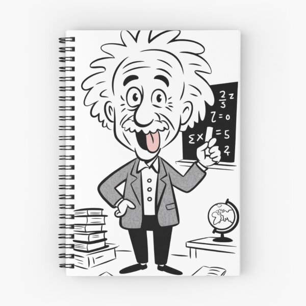 Item preview, An cartoon character of Einstein  designed and sold by 123ks.