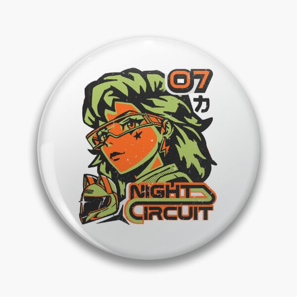 Item preview, Night Circuit 07 – Anime Racer Girl Street  designed and sold by Cataverse.