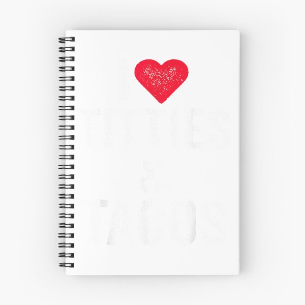 Item preview, I Love Titties and Tacos Heart Funny Adult Phone Accessory T-Shirt designed and sold by rawr00.