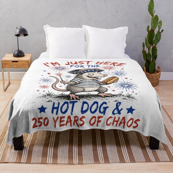 Item preview, I'm Just Here For The Hot Dog and 250 Years Of Chaos designed and sold by BlightedArt.