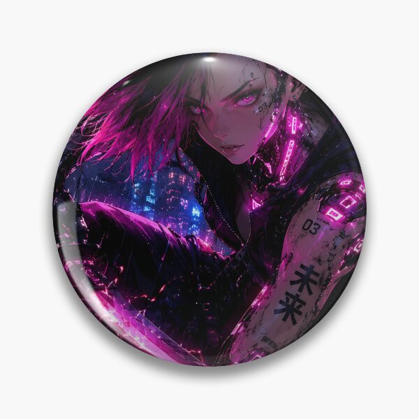 Item preview, Neon Rain Cyber Assassin Street Battle Ready Poster designed and sold by BorgSpareParts.