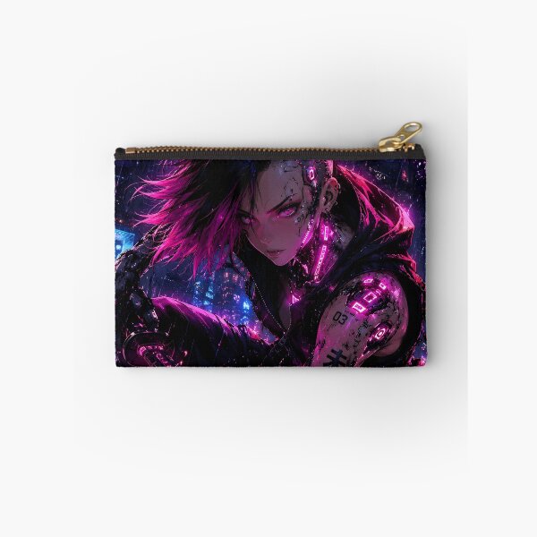 Item preview, Neon Rain Cyber Assassin Street Battle Ready Poster designed and sold by BorgSpareParts.
