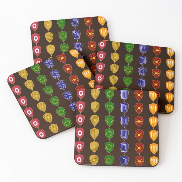 Item preview, African Warrior Shield Collection Tribal Six Nations Art  designed and sold by AfricanArtHub.