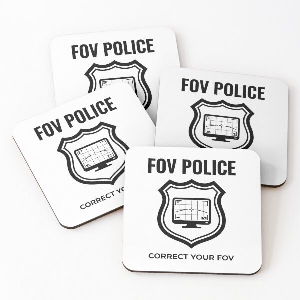 Item preview, FOV Police – Correct Your FOV designed and sold by GarageGraphics.