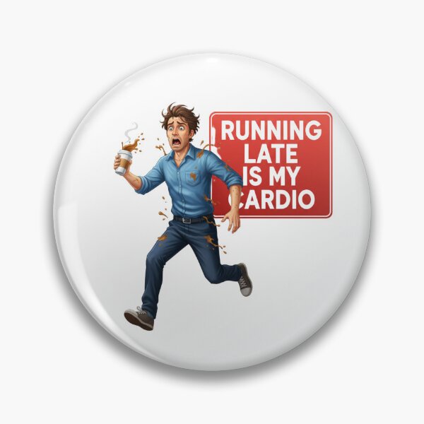 Item preview, Running late is my cardio designed and sold by Dah32.
