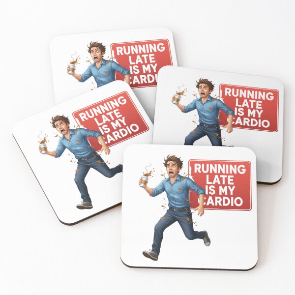 Item preview, Running late is my cardio designed and sold by Dah32.
