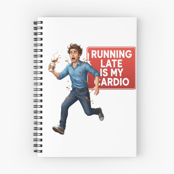 Item preview, Running late is my cardio designed and sold by Dah32.