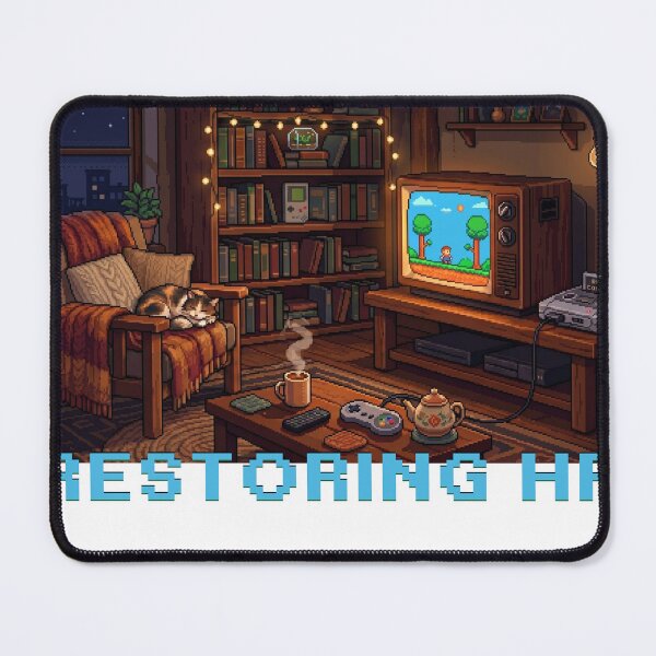 Item preview, Restoring HP Retro Gaming Pixel Art designed and sold by Shirt-Otakus.